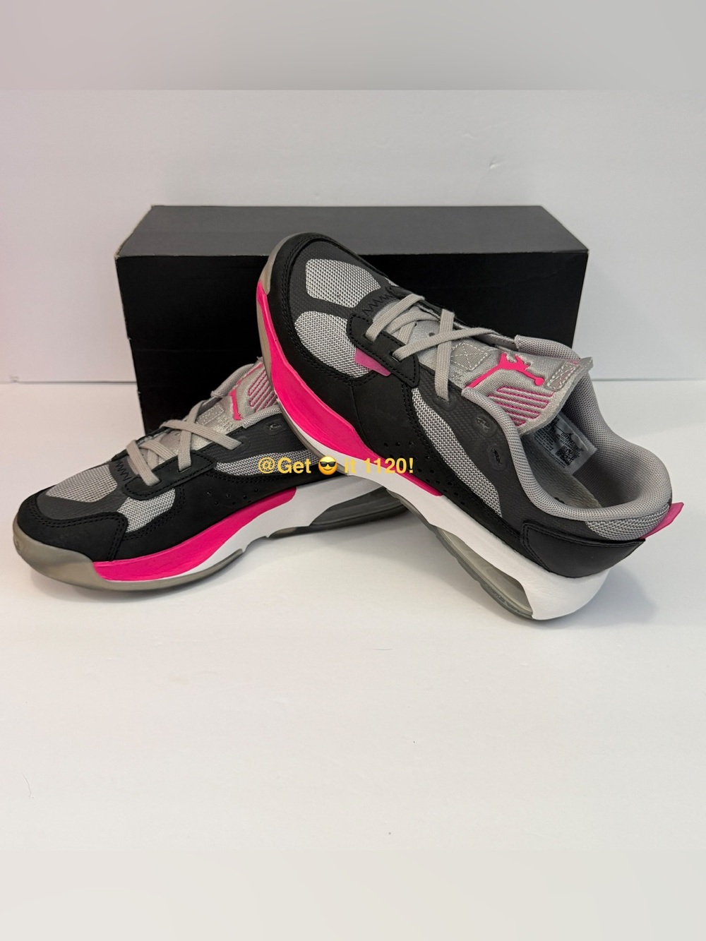 Jordan Air 200E Blink Women’s Shoes DH7381-080 Size 7.5 Grey Pink (Dead-stock)